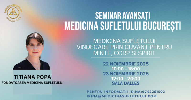 Seminar Avansați - București - 22–23 Noi '25
