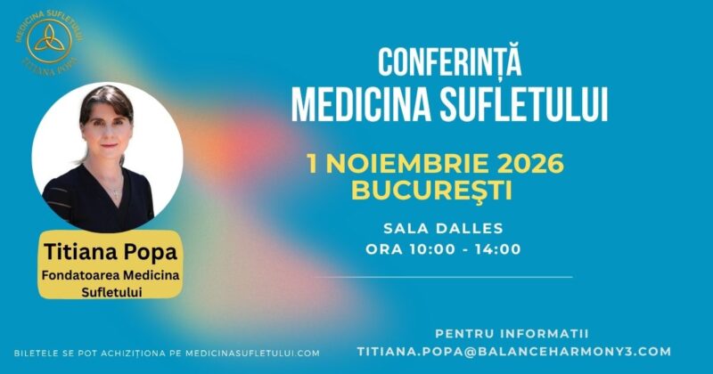 Conferinţa Medicina Sufletului Bucureşti - Participare în SALĂ