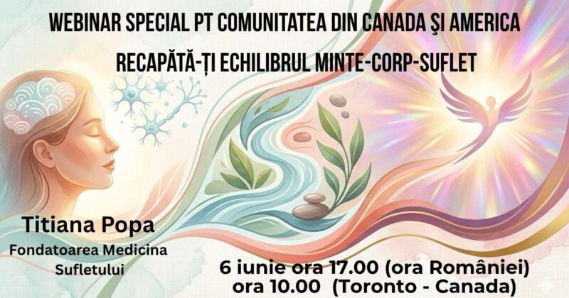 🌍 Conaționali din Canada și America, e timpul pentru o pauză de reîncărcare!