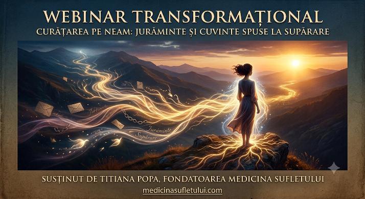 Curățarea pe Neam – Jurăminte și cuvinte spuse la supărare - Webinar Transformațional